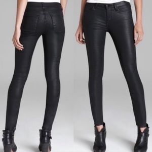Joie | Nailah coated faux black leather pant